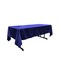 Rectangular Tablecloth Seamless Stain Resistant Wrinkle Resistant Polyester Poplin Color